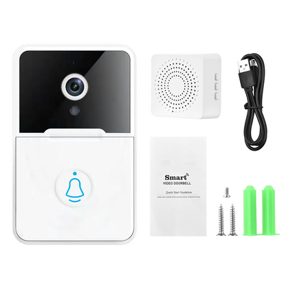 Wireless Security Smart WiFi Doorbell Intercom Video Camera Door Ring